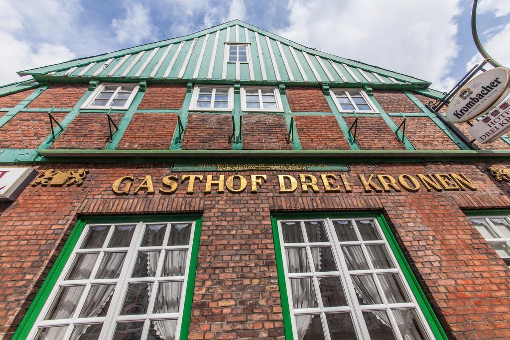 Hotel Drei Kronen Elmshorn Exterior foto