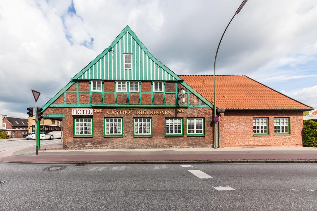 Hotel Drei Kronen Elmshorn Exterior foto