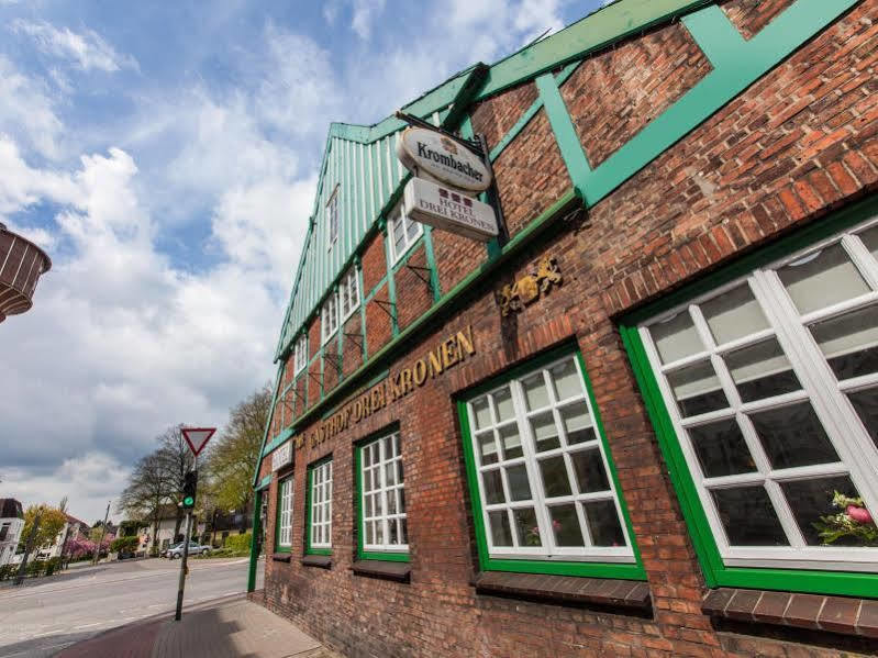 Hotel Drei Kronen Elmshorn Exterior foto